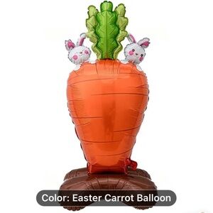Large Standing Easter Foil Balloon for Happy Easter, Decorations 46.8 Inch